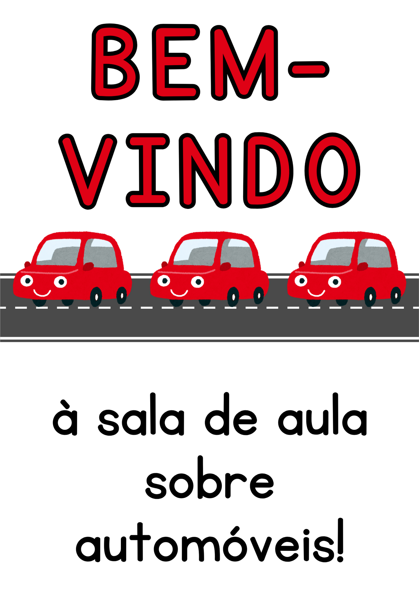Cartaz - Bem-Vindo (Generic)