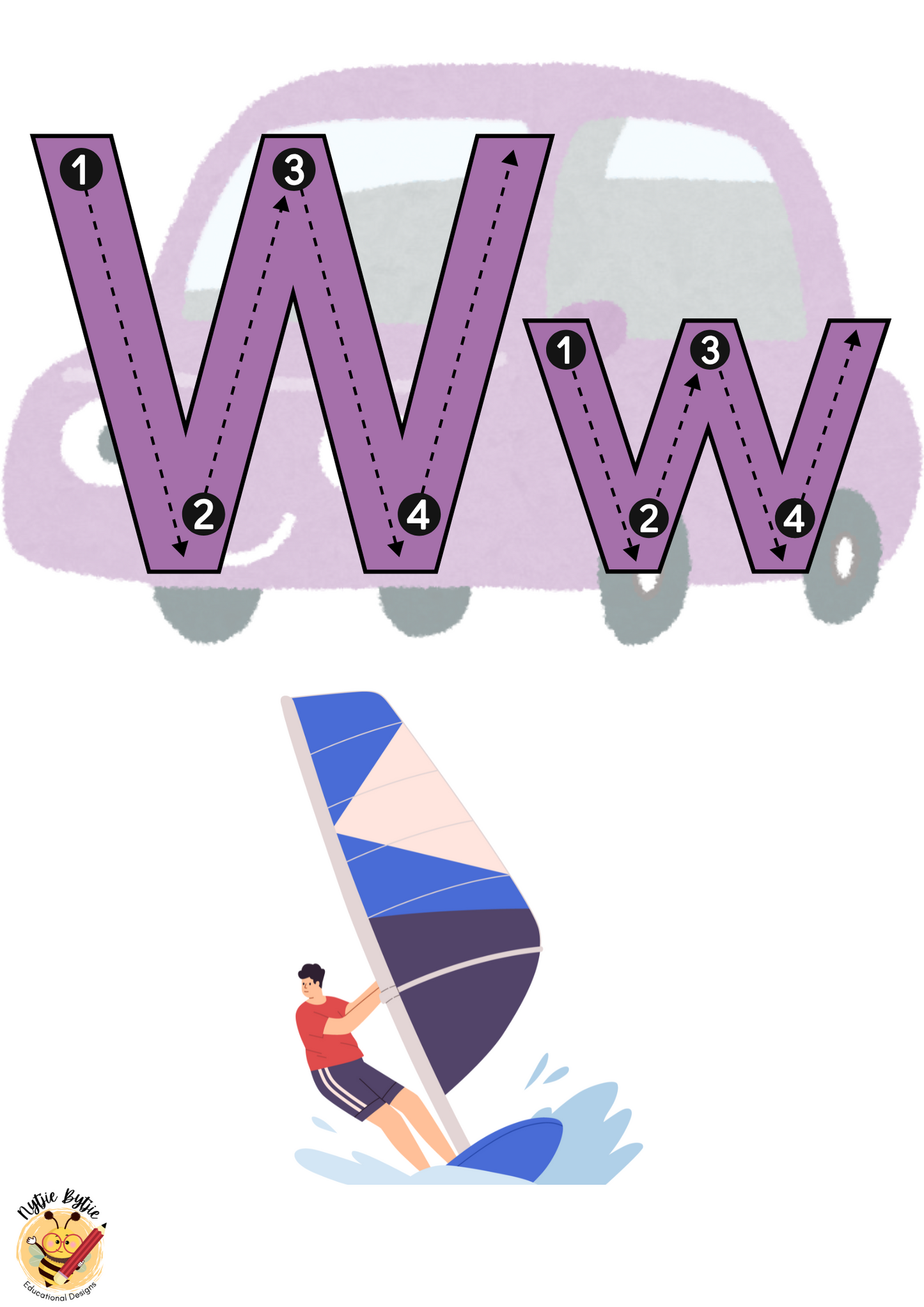 Cartaz - Alfabeto Imagens - Carros