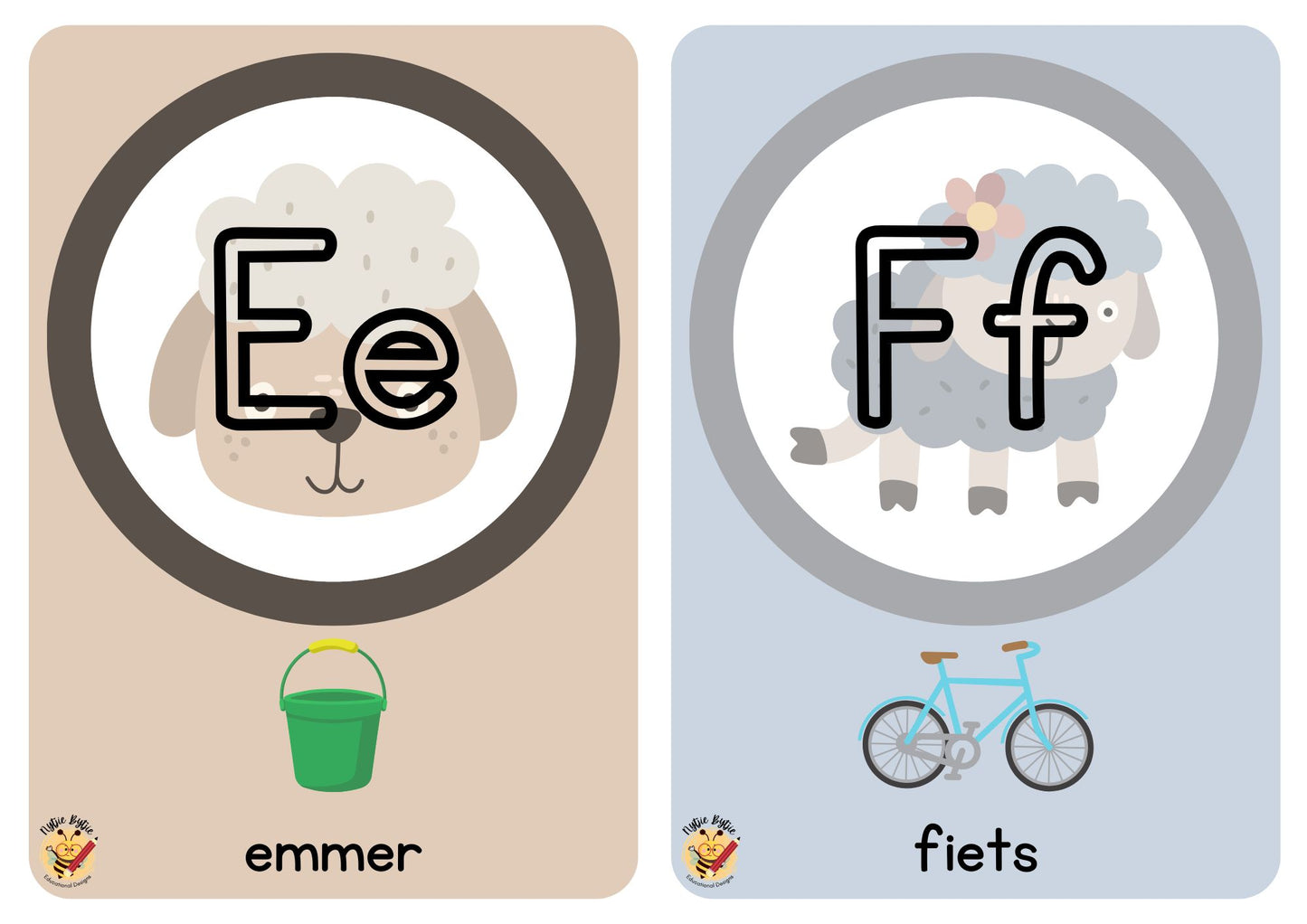 Flitskaarte - Alfabet