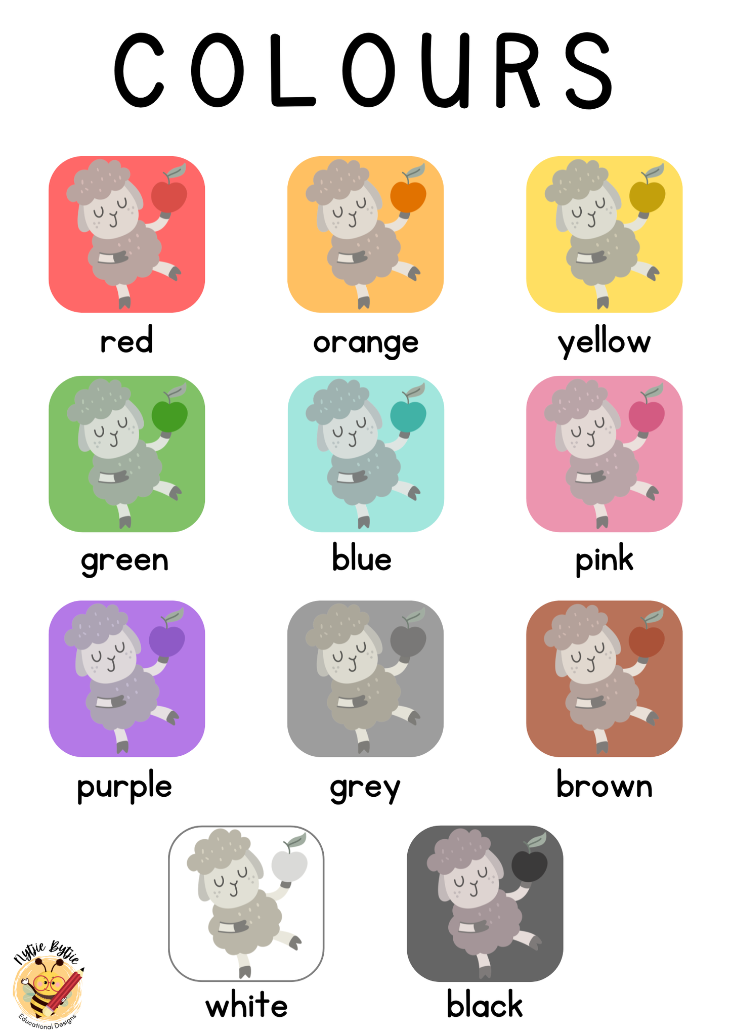 Poster - Colours