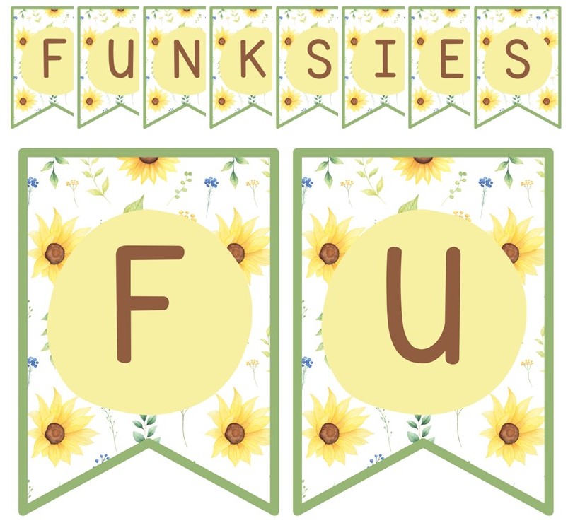 Plakkate - Wiskundige Funksies - Sonneblom Tema