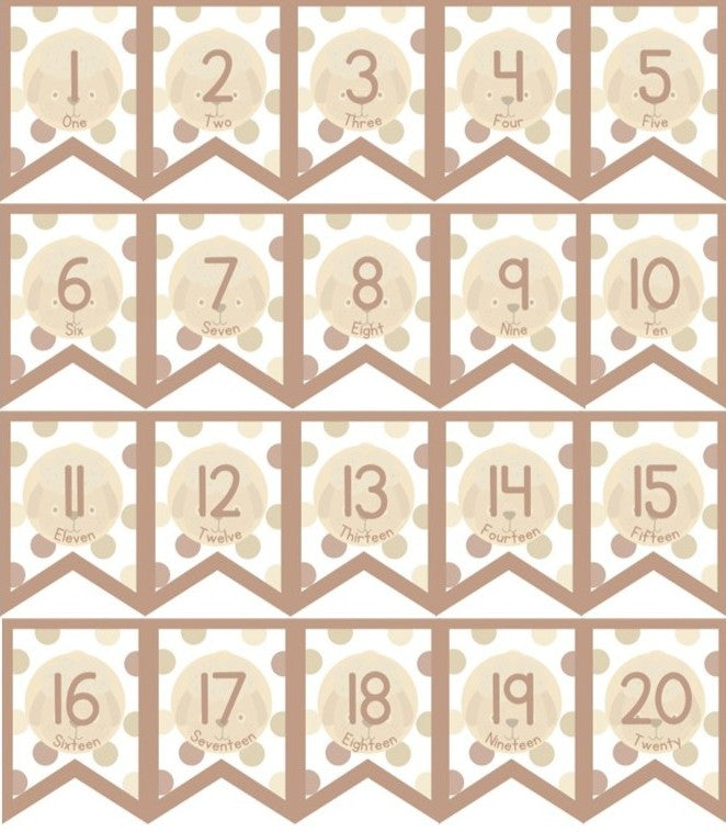 Flags - Numbers (1-20)