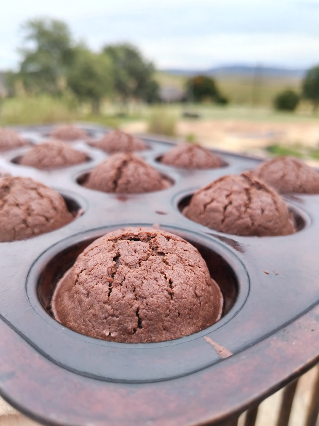 Oorskiet Suurdeeg Sjokolade Muffins