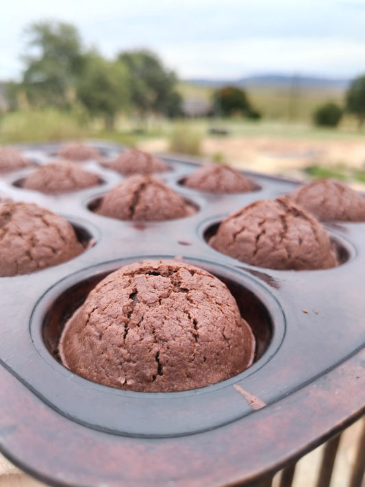 Oorskiet Suurdeeg Sjokolade Muffins