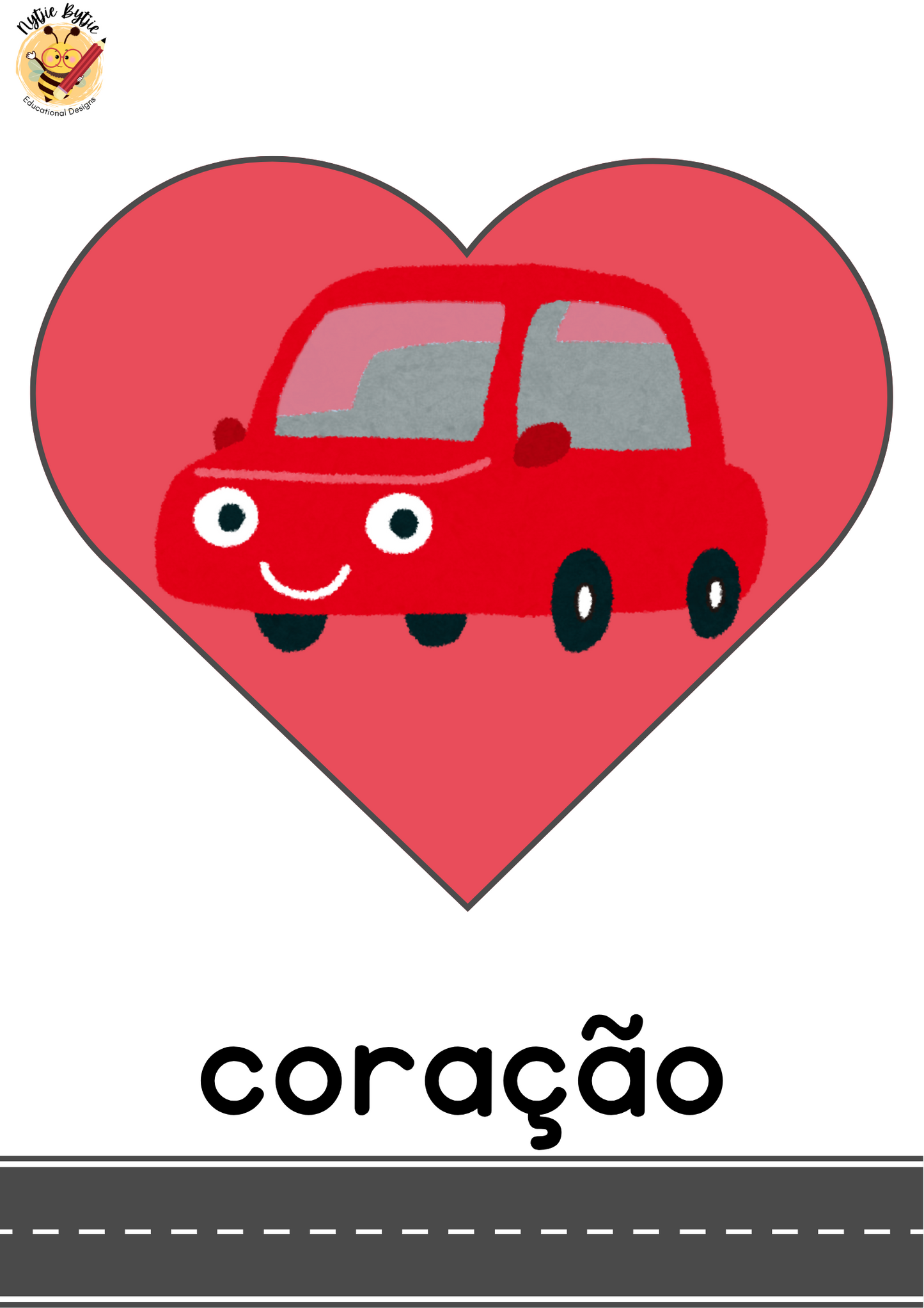 Cartaz - Formas 2D Individuais - Carros