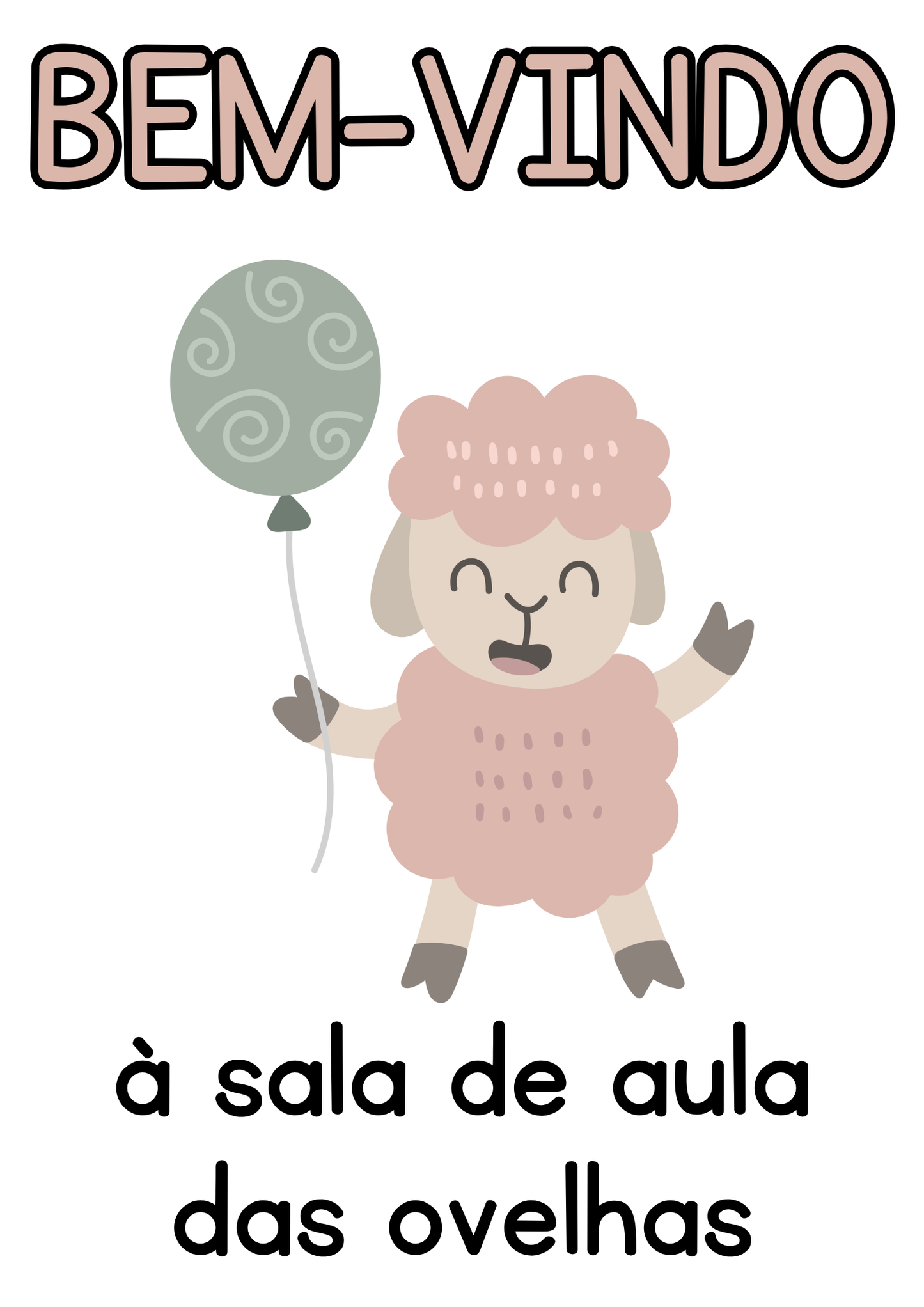 Cartaz - Bem-Vindo (Generic)