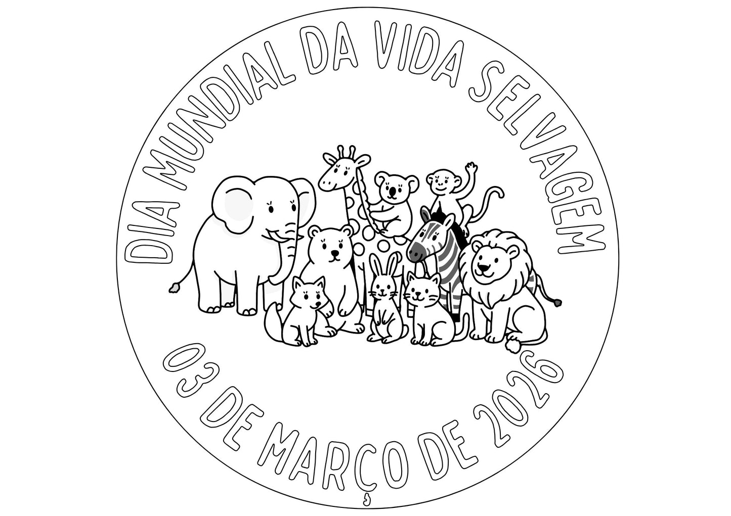 FREEBIE - Dia Mundial da Vida Selvagem