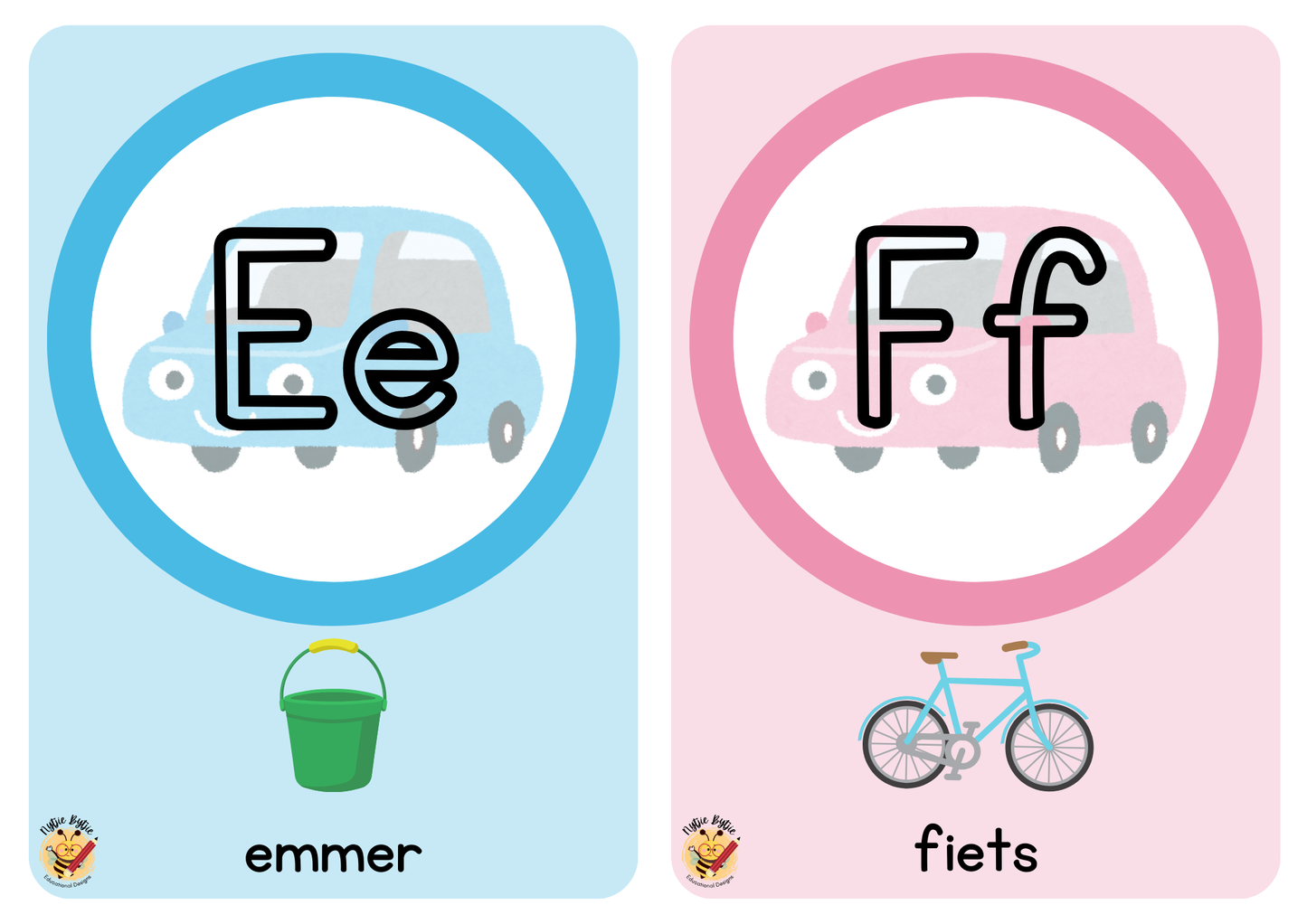 Flitskaarte - Alfabet - Kar Tema