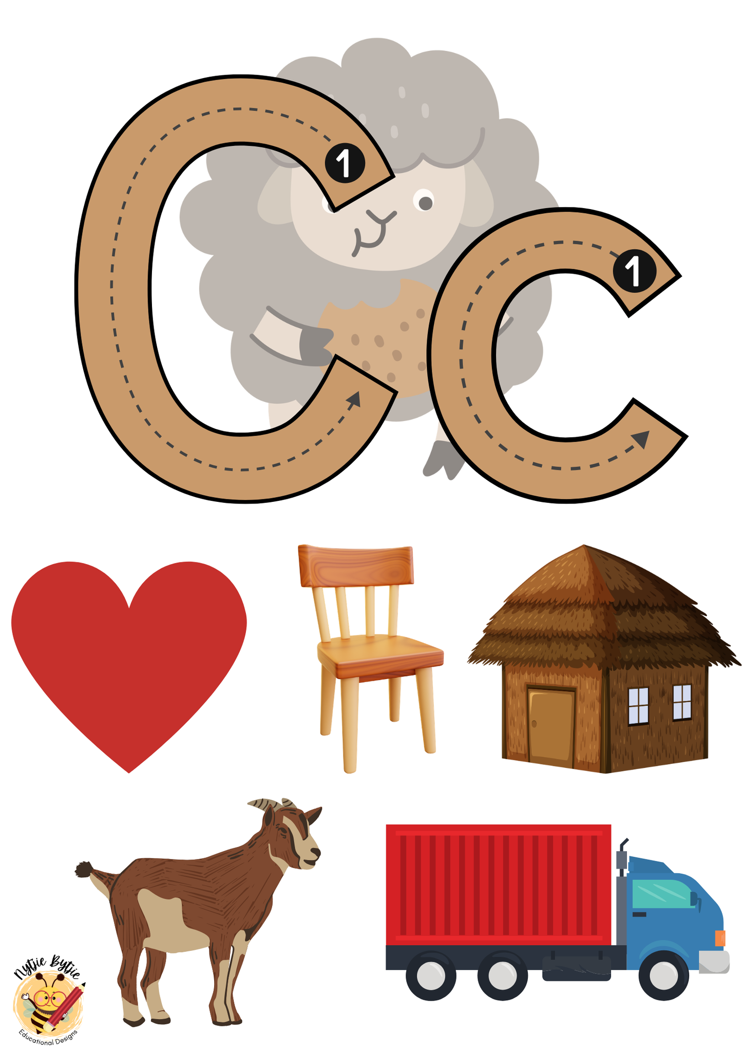 Cartaz - Alfabeto Imagens