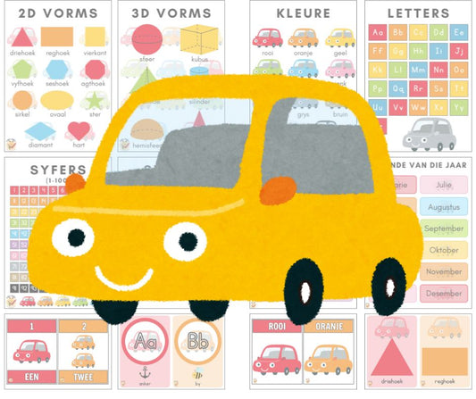 Volledige Klaskamertema - Dekor en Hulpbronne - Kar Tema