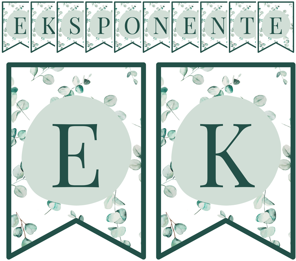 Plakkate - Eksponente - Bloekom Tema