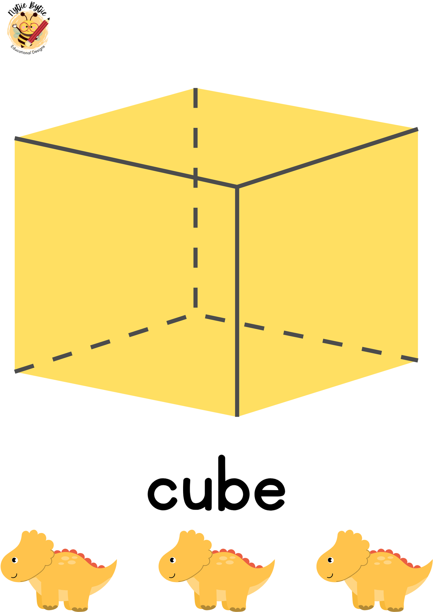 Poster - 3D Shapes Individual